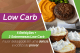 Kit Low Carb com 5 Refeições + 2 Sobremesas
