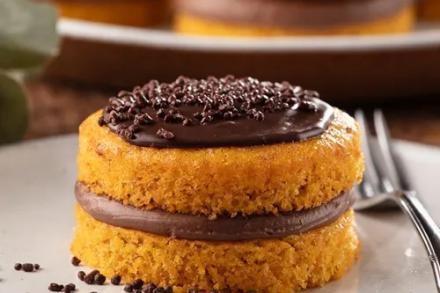 MINI BOLO DE CENOURA - ZERO AÇÚCAR