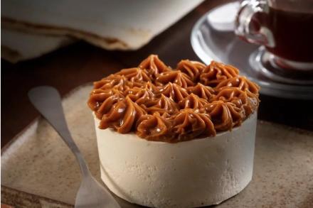 Mini Pavê de Doce de Leite - Zero Açúcar e Zero Lactose