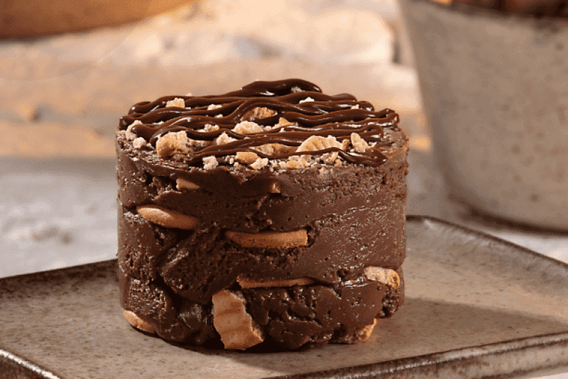 Mini Torta de Palha Italiana - Zero Açúcar