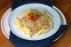 Penne ao Molho Fungui e Tomates Assados