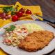 Frango, Arroz, Purê e Queijo Coalho L+
