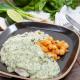 Tilápia ao Creme de Espinafre, Arroz e Aipim L+