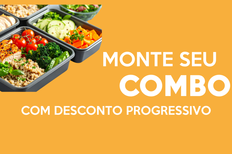 Monte seu Combo com Desconto Progressivo