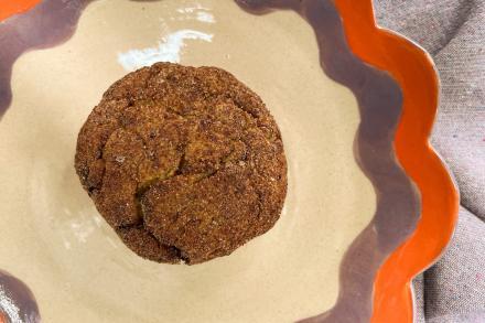 Salgado protéico de frango com batata doce