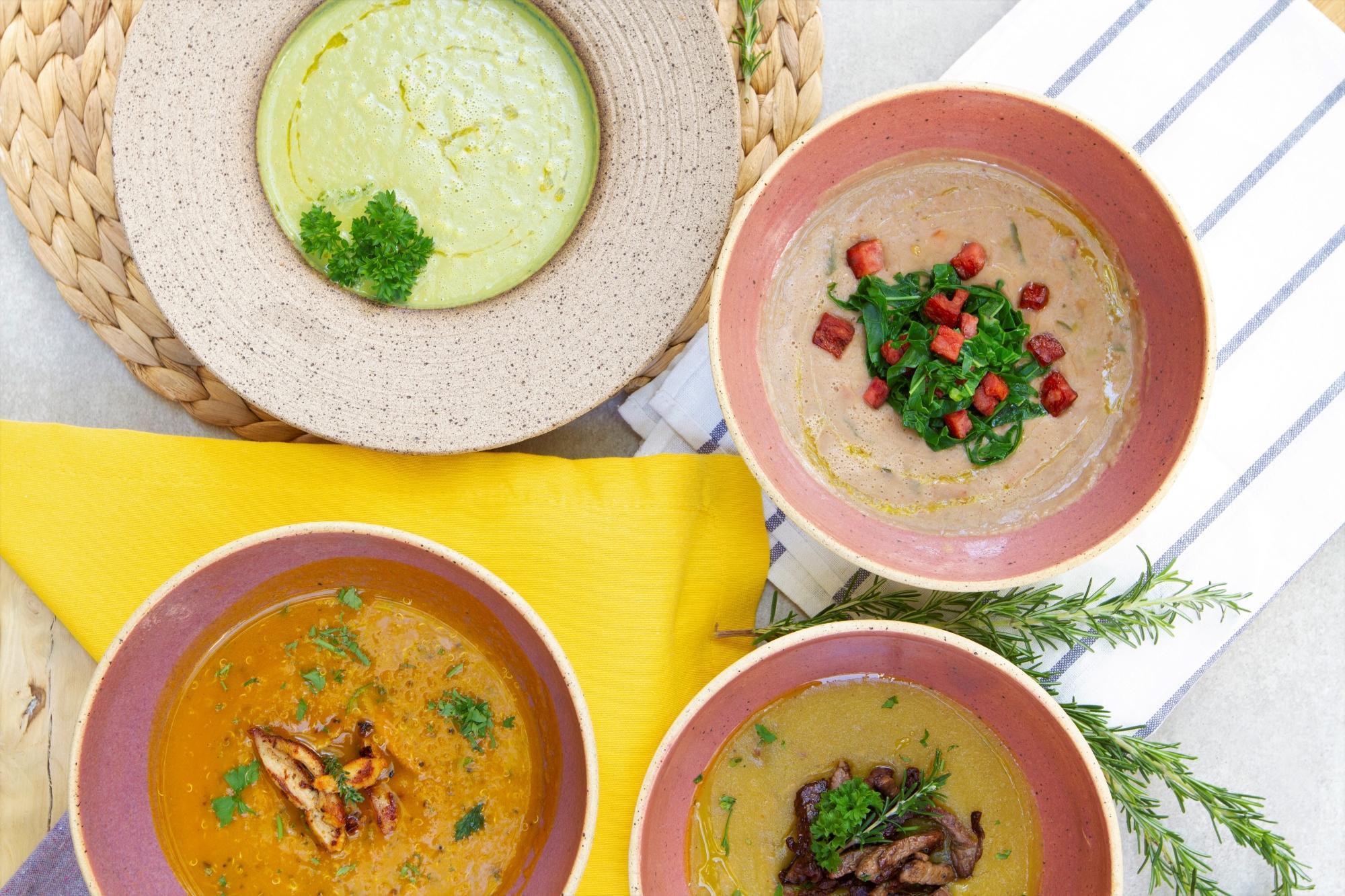 KIT&EAT  de 7 Sopas e caldos