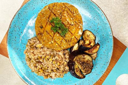 v. Kibe de abóbora com quinoa e ricota