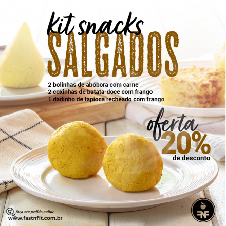 kits snacks salgados