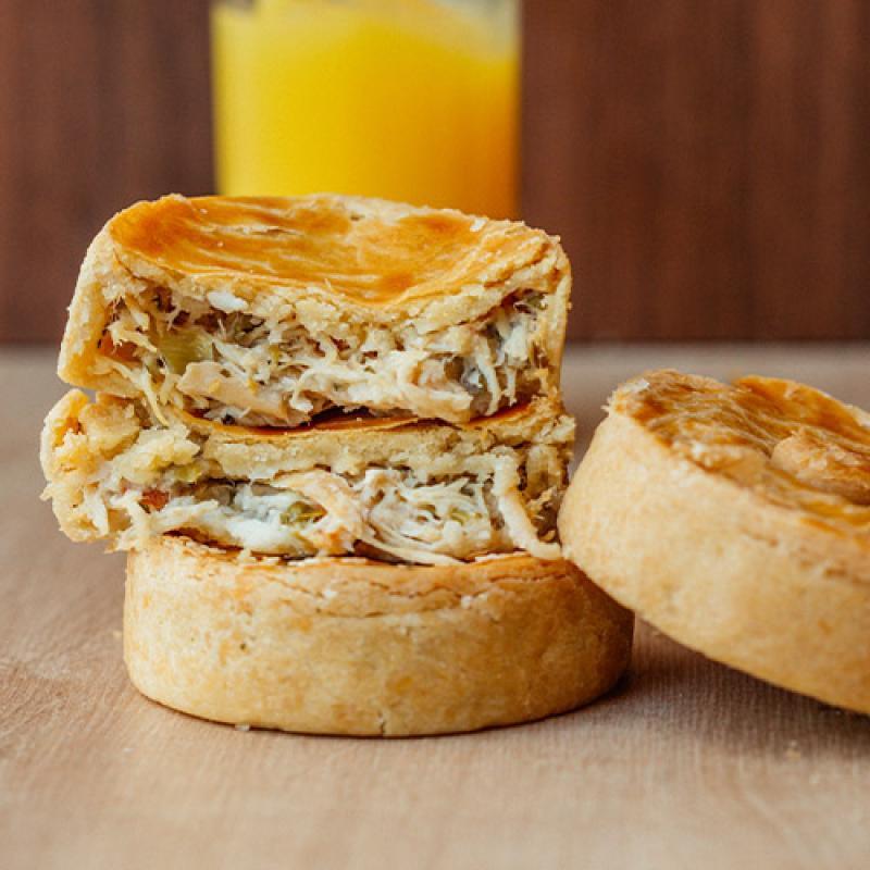 Torta integral de frango