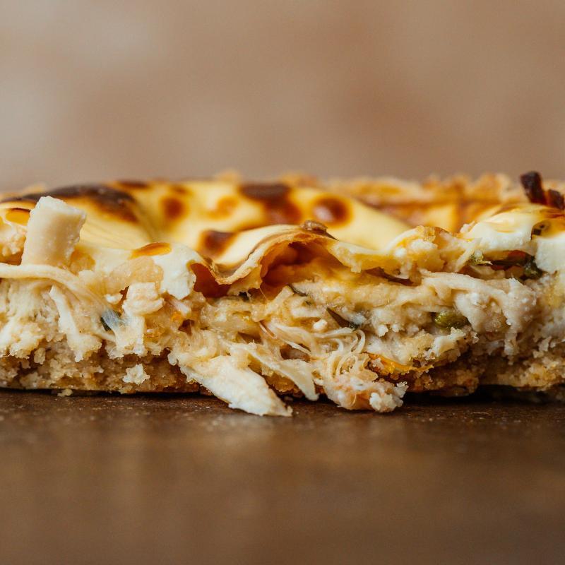 QUICHE DE FRANGO INTEGRAL