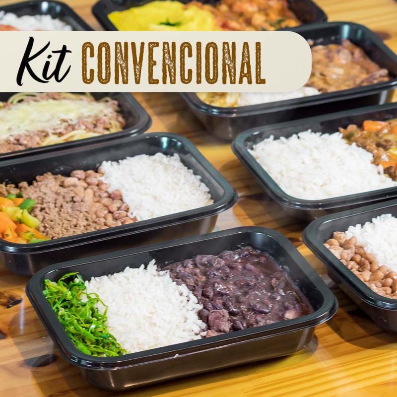 Kit Convencional 20 refeições