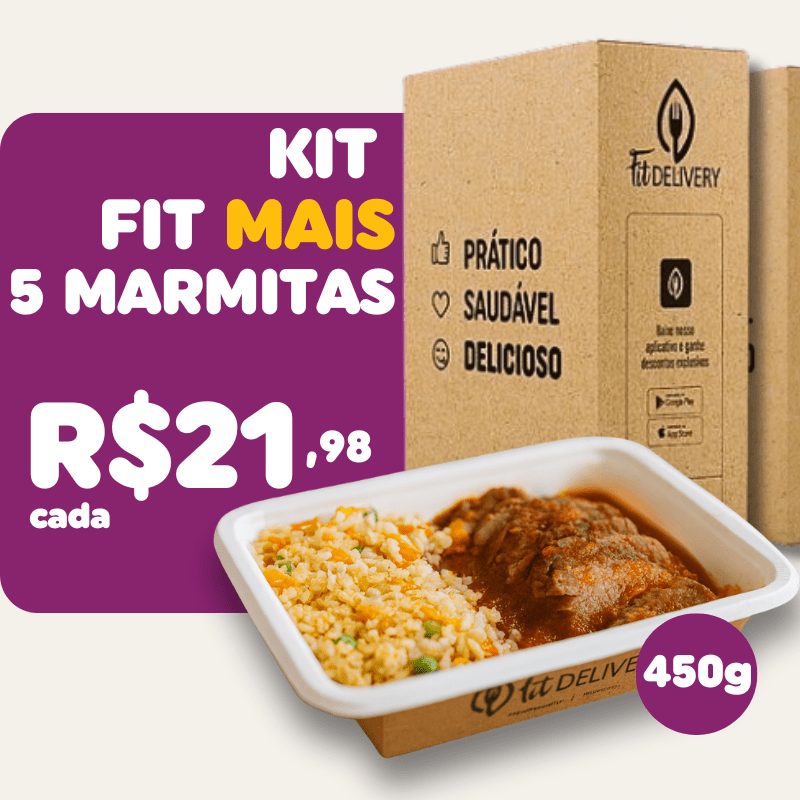 Kit Fit Mais (5 marmitas)