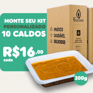Kit 10 Sopas à Escolha (300g)