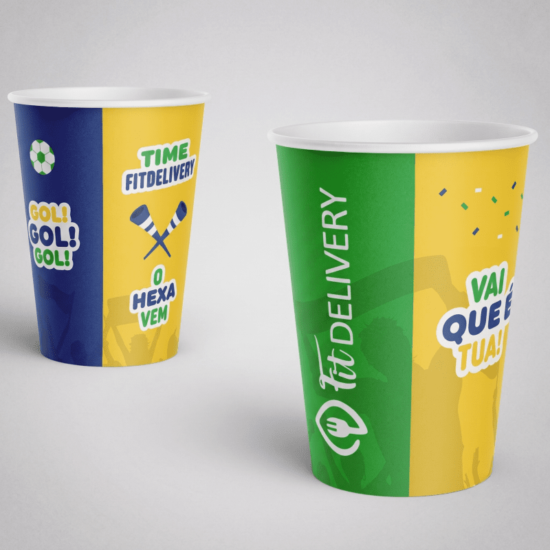 Copo MINHA COPA É FIT 500ml (reutilizável)