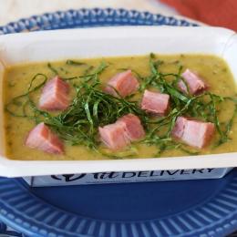 CALDO VERDE COM LOMBO DEFUMADO