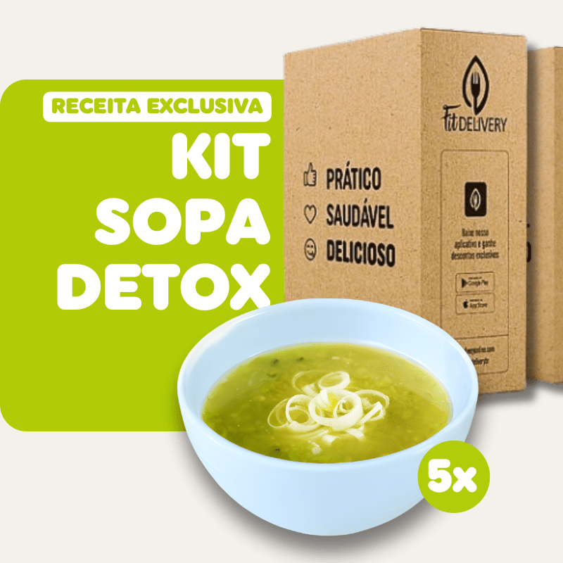 Kit 5 Sopas Detox