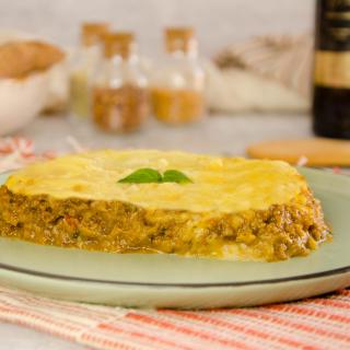 Escondidinho de carne com purê de couve-flor (Fit Mais)