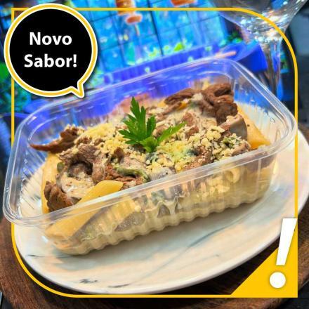 PENNE COGUMELOS ESPINAFRE FILÉ MIGNON