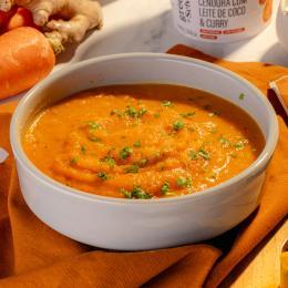 POWERSOUP DE CENOURA COM LEITE DE COCO E CURRY