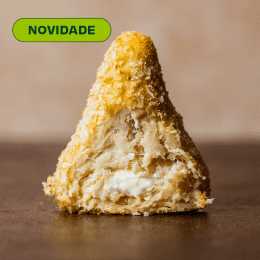Coxinha Fit de Frango com Requeijão Cremoso