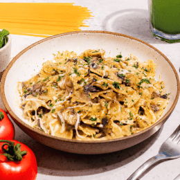 Farfalle de Cogumelos