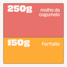 Farfalle de Cogumelos