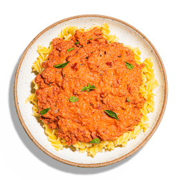 Fusili com Ragu de Linguiça