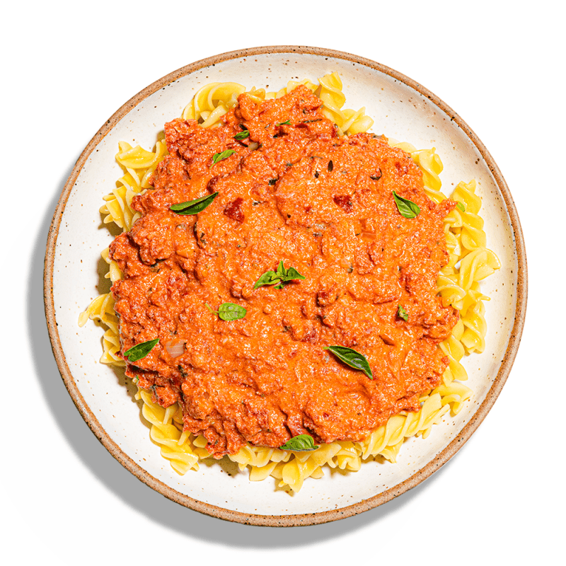 Fusili com Ragu de Linguiça