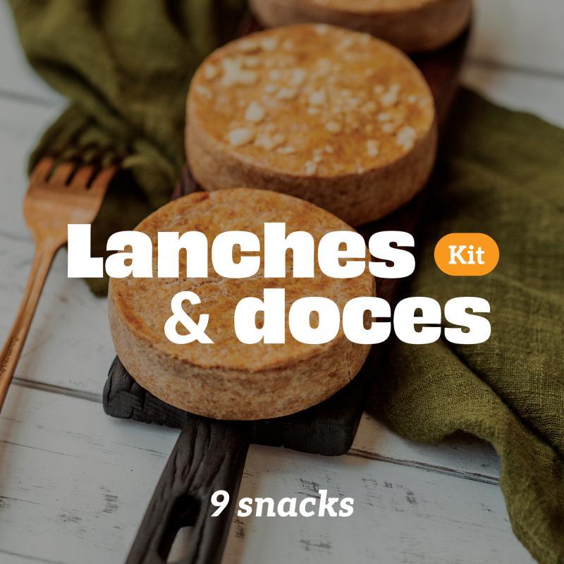 KIT LANCHES E DOCES SAUDÁVEIS