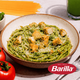 Um dos nossos queridinhos. Feito com massa Barilla!