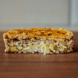 Torta de Alho Poró - Integral