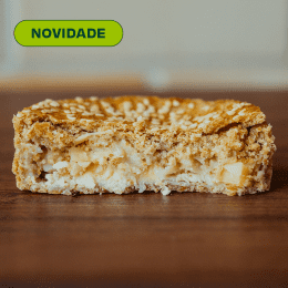 Torta vegetariana de palmito cremosa, massa integral