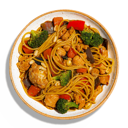 Yakissoba de Frango e Legumes Orientais