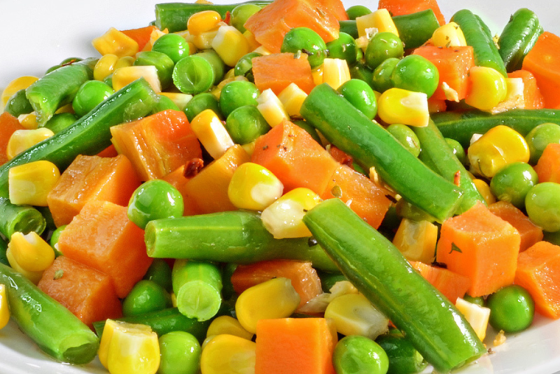 Mix de legumes (Milho, Ervilha, Cenoura e Vagem)