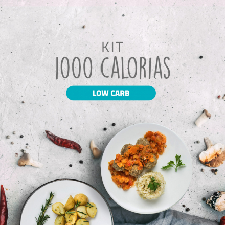 Kit 1000 Cal  Low Carb
