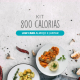 Kit 800 Cal  Low Carb  Almoço e Jantar
