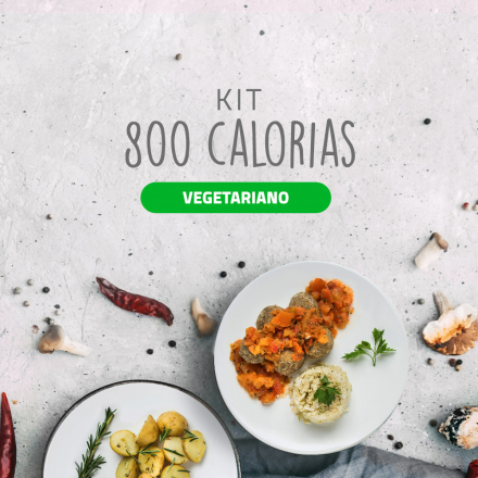 Kit 800 Cal  Vegetariano