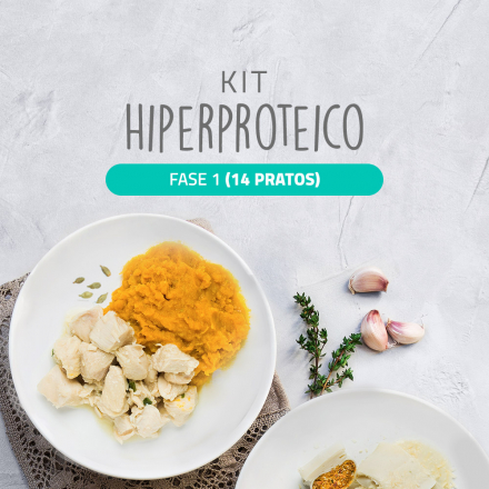 Kit Hiperproteico  Fase 1  (14 pratos)