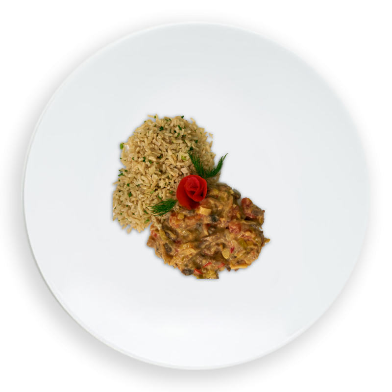 Strogonoff Vegetariano
