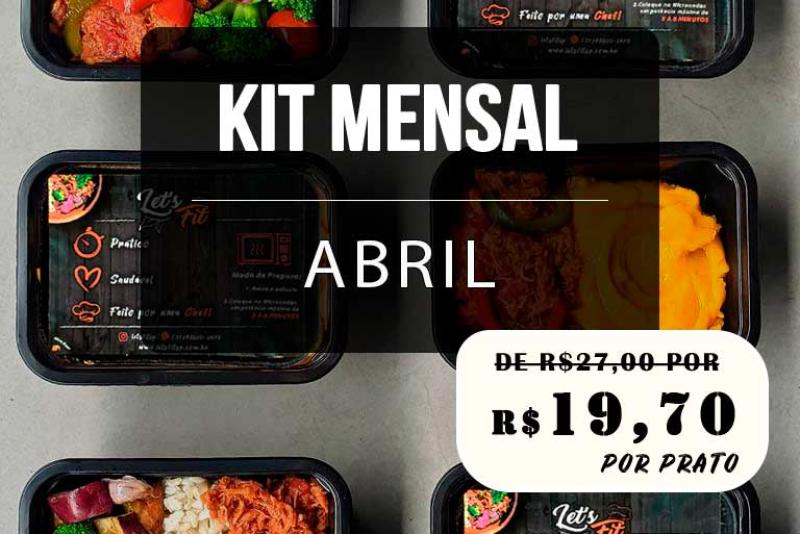 Kit mensal Abril