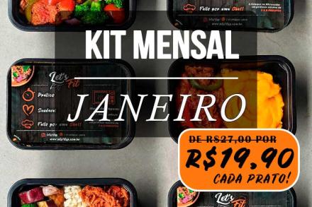 Kit Marmita Fitness Mensal