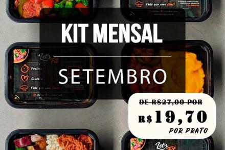 Kit Mensal Marmita Fit Setembro