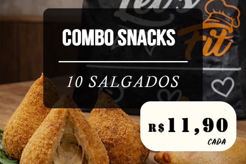 Kit Snacks Fitness Coxinha Fit