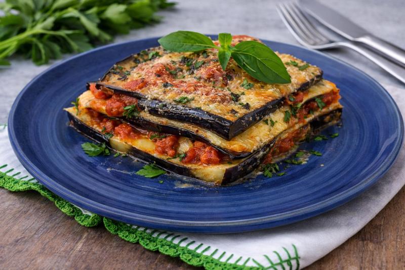 Marmita Fitness de Lasanha de Beringela