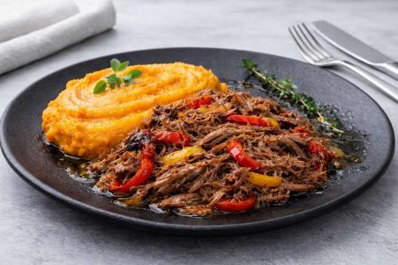 Marmita Fitness de Carne Louca