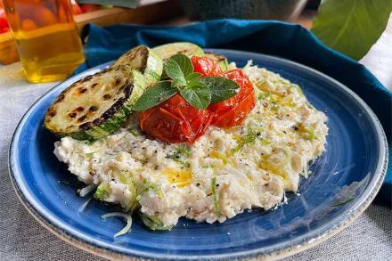 Risoto Fitness Low Carb de Frango