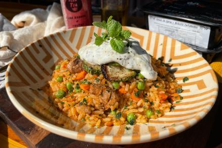 Arroz Pilaf de Frango