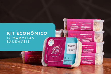Kit Econômico de marmitas saudáveis Light is Good