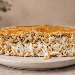 Mini torta de frango integral