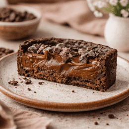 Mini torta de chocolate fit zero açúcar
